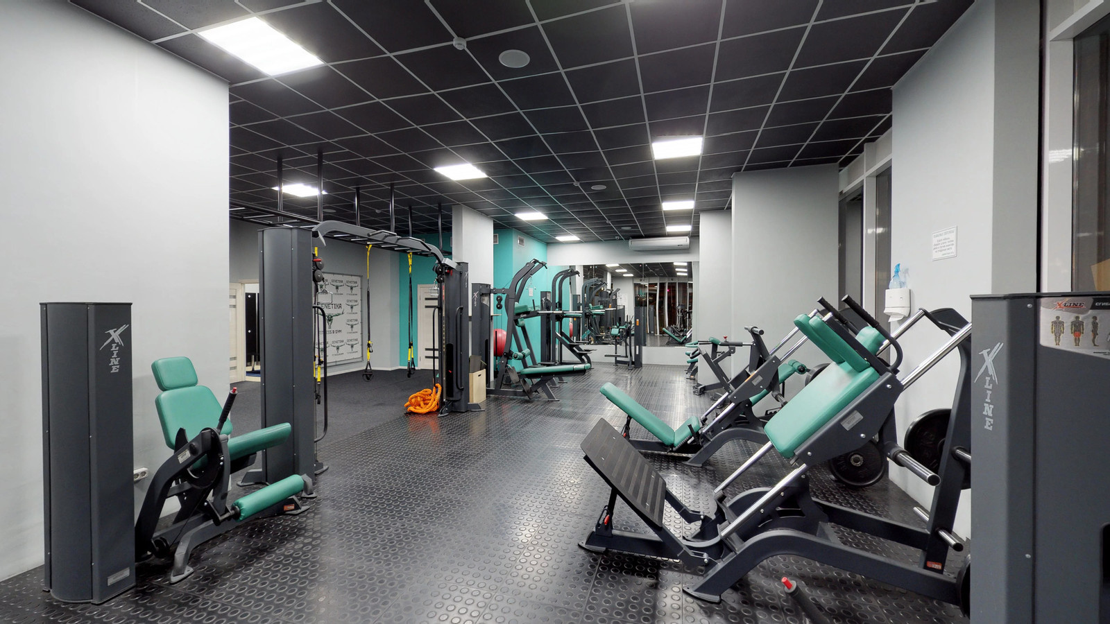 Интерьерное фото и Виртуальный тур для фитнес-клуба Genetika в Анапе