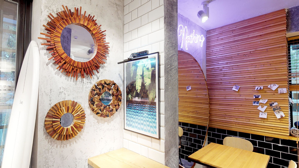 Интерьерная съёмка и создание виртуального 3D тура для Surf Coffee в Анапе