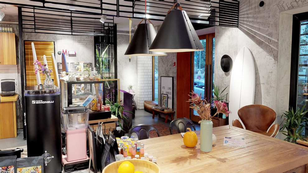 Интерьерная съёмка и создание виртуального 3D тура для Surf Coffee в Анапе