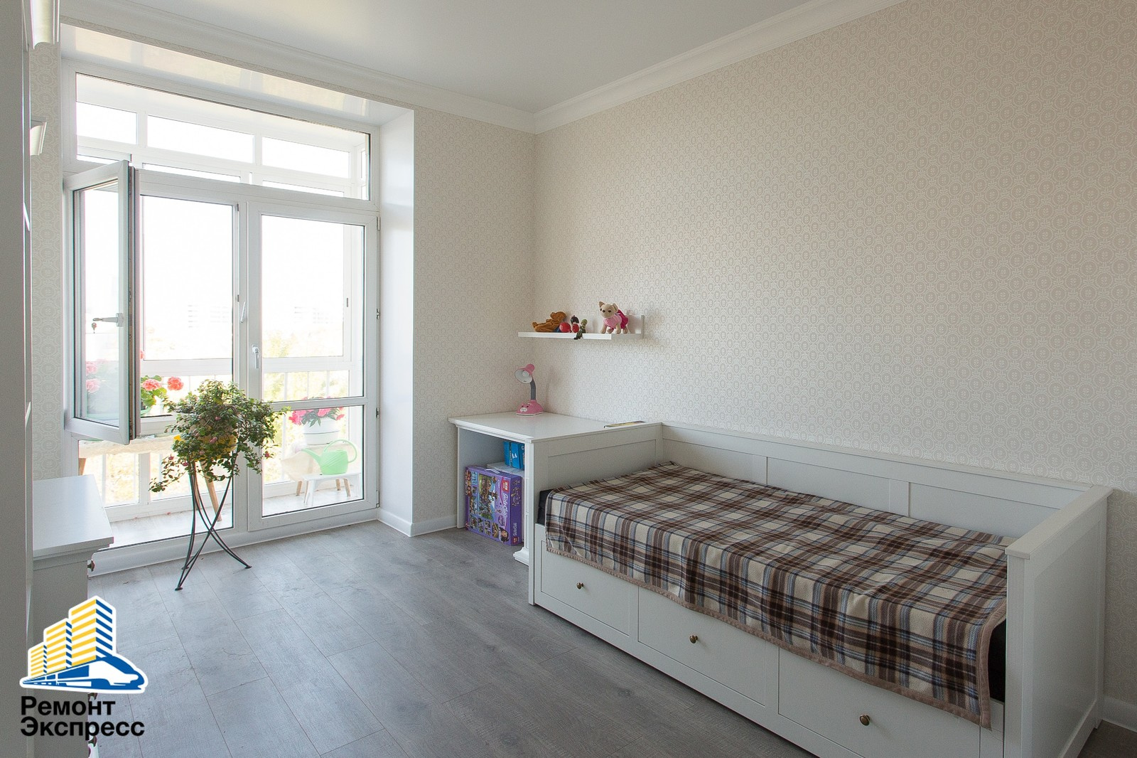 Трехкомнатная квартира, капитальный ремонт