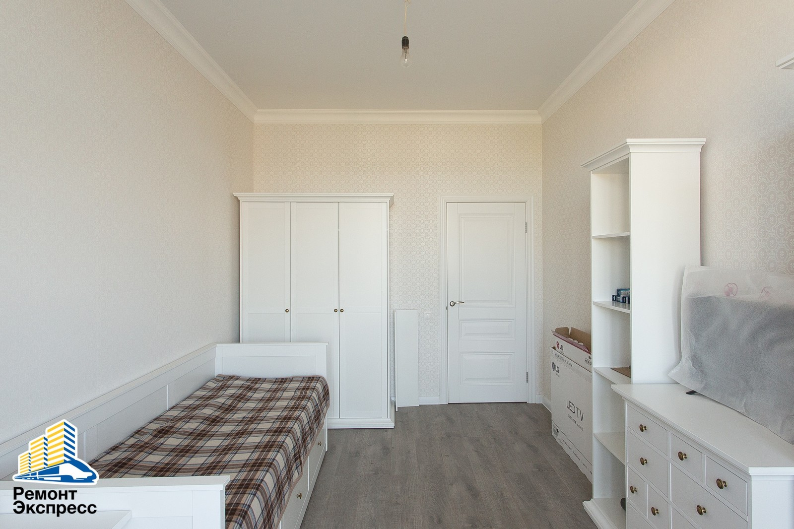 Трехкомнатная квартира, капитальный ремонт