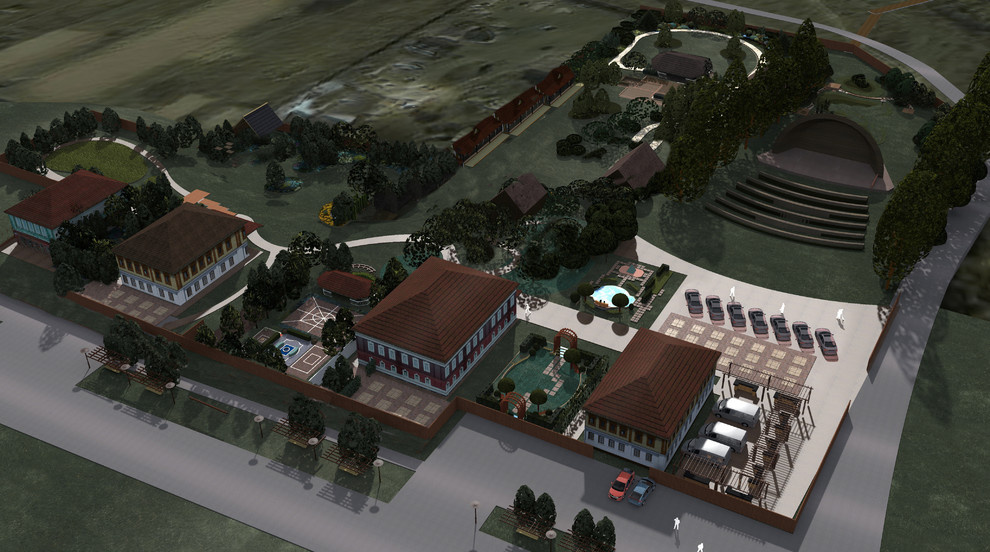 Проектирование, генплан, визуализация.