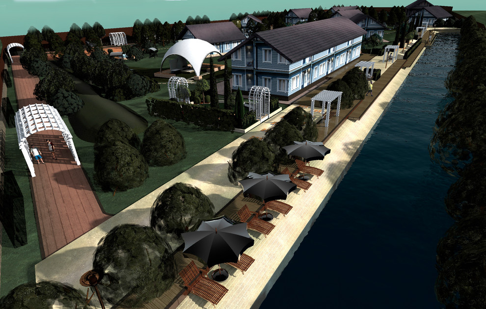 Проектирование, генплан, визуализация.