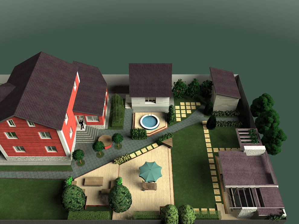 Проектирование, генплан, визуализация.