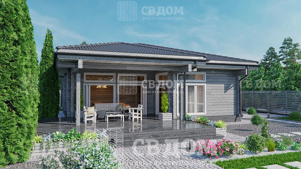 Спецпредложение на дома из клееного бруса