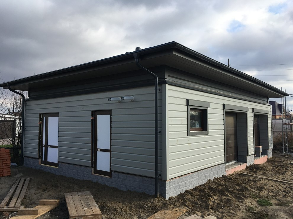 Обложка проекта: Строительство Гаража на 2 автомобиля.