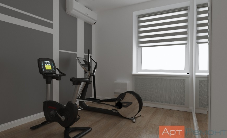 Дизайн-проект двухкомнатной квартиры м.Кожуховская