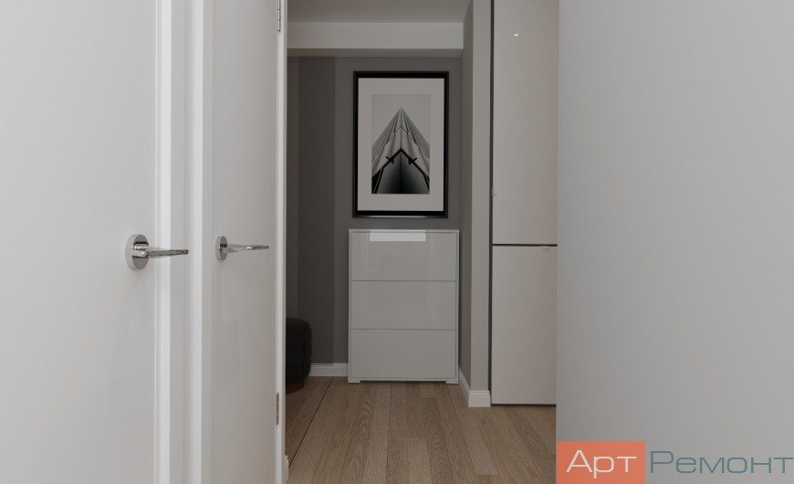 Дизайн-проект двухкомнатной квартиры м.Кожуховская