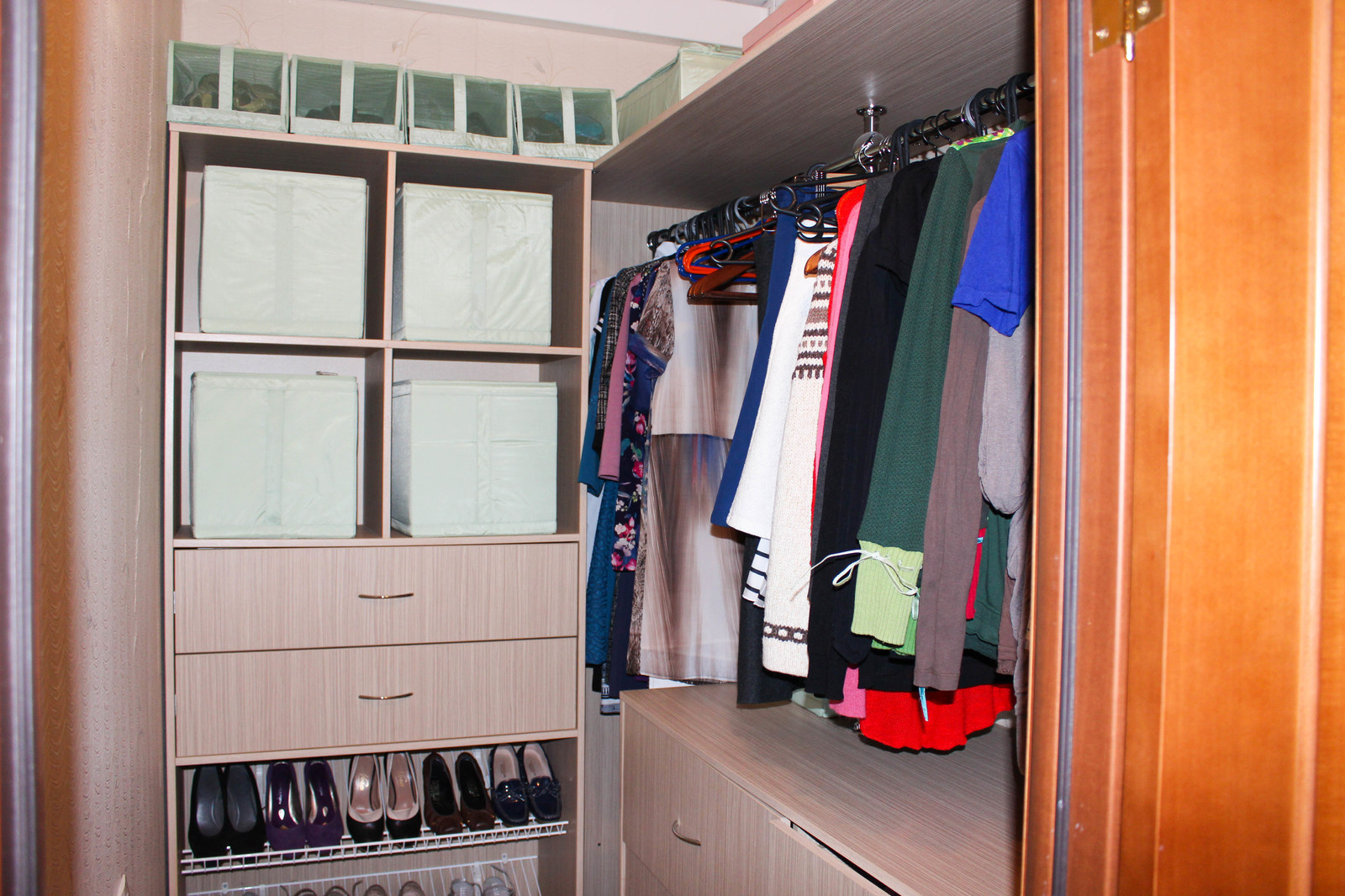 Гардеробная комната После