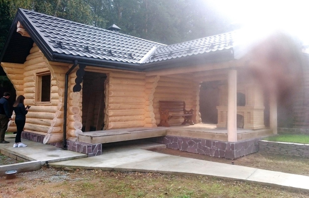 Баня из кедра 7х5