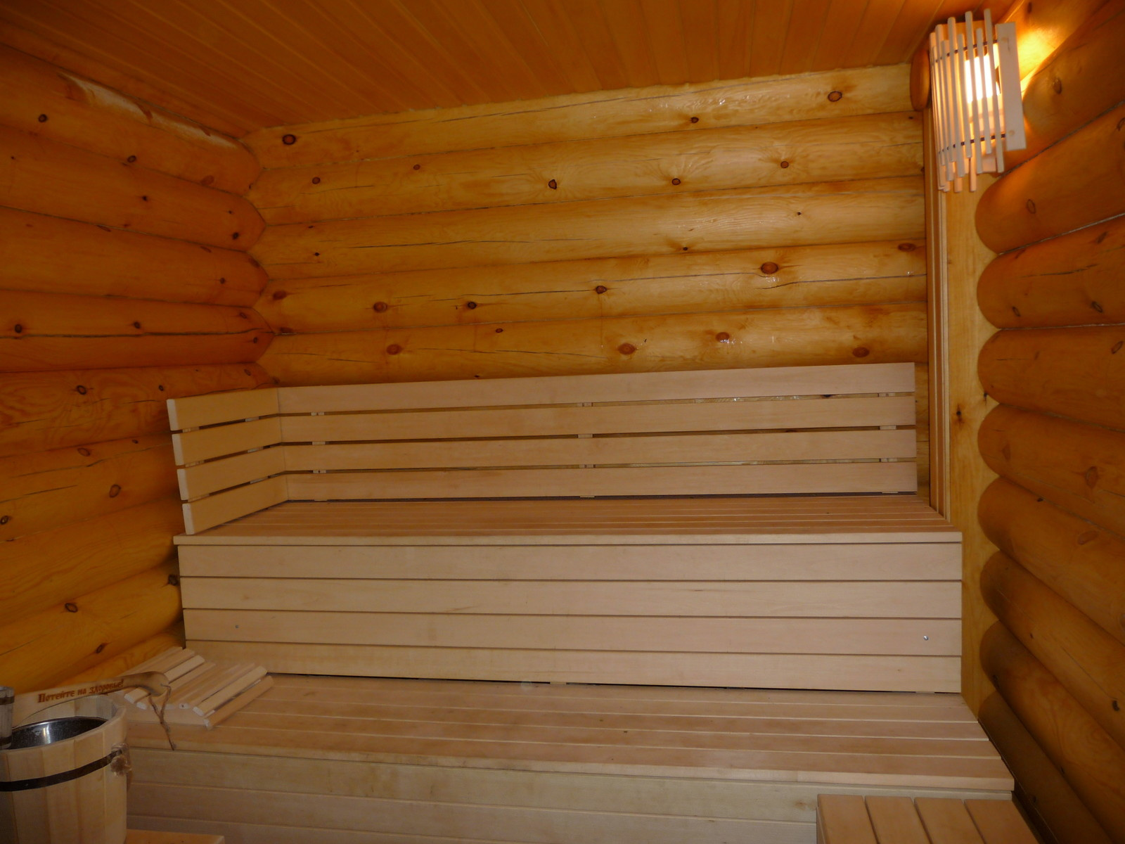 Баня 6х9 с остекленной верандой