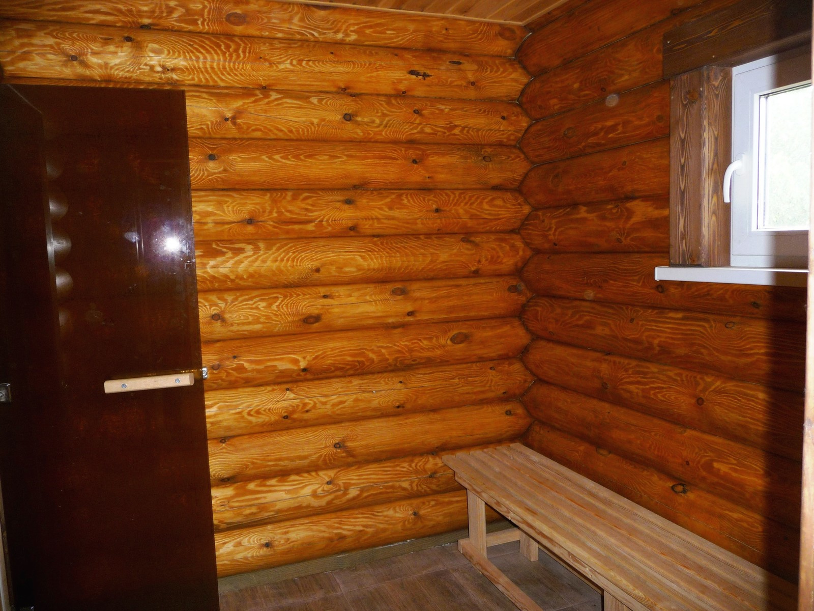 Баня 6х9 с остекленной верандой