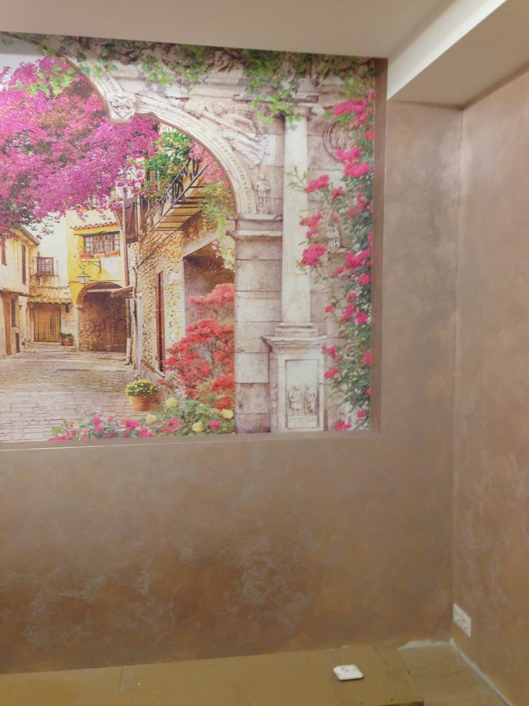 Декоративные краски и штукатурки в интерьере