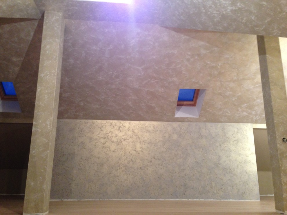 Декоративные краски и штукатурки в интерьере