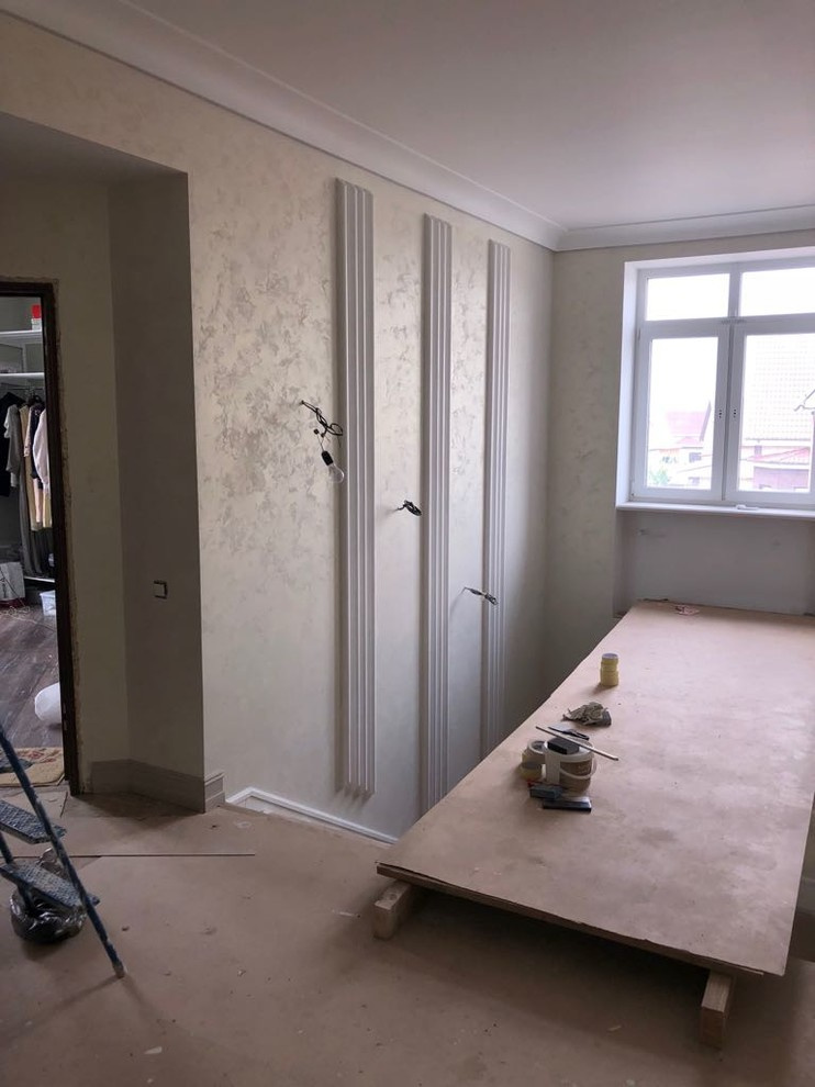 Декоративные краски и штукатурки в интерьере