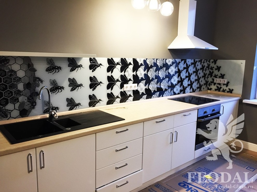 Стеклянные фартуки, скинали