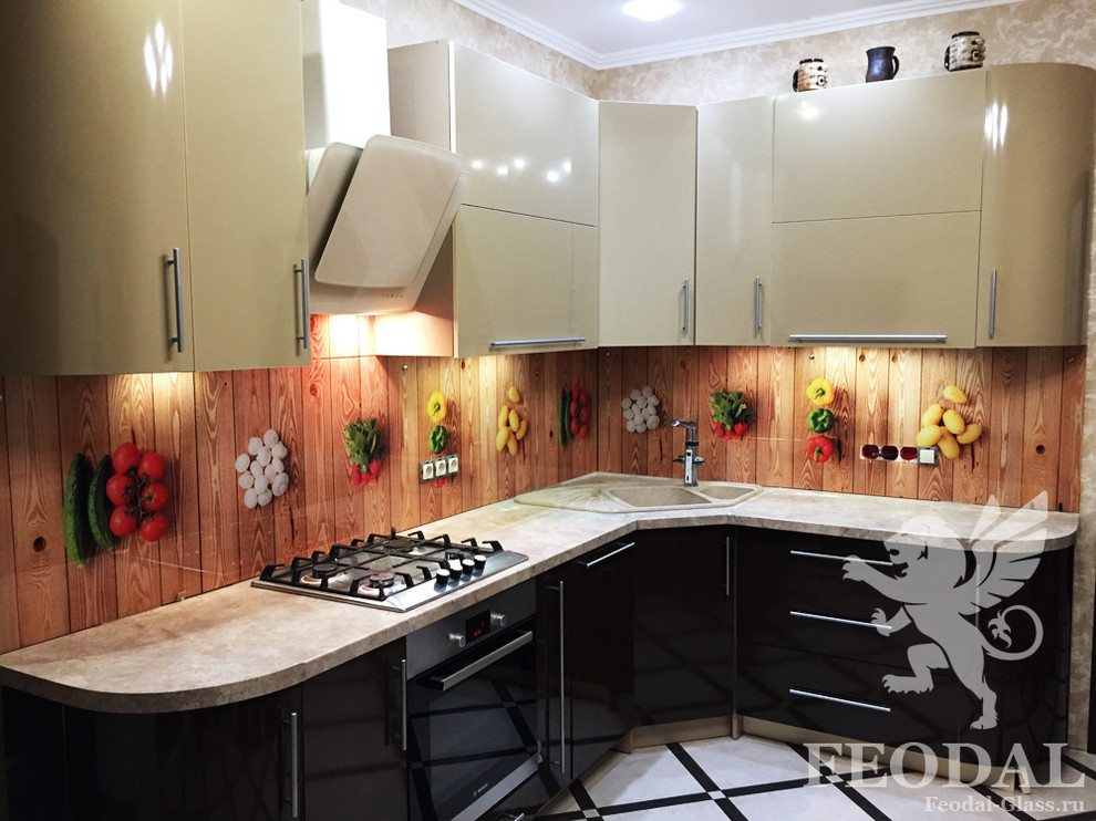 Стеклянные фартуки, скинали