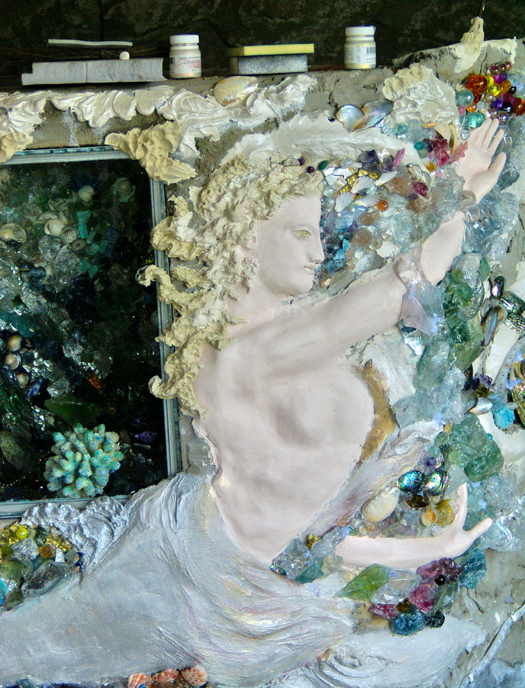 Скульптурно-мозаичный фриз"Нереида".