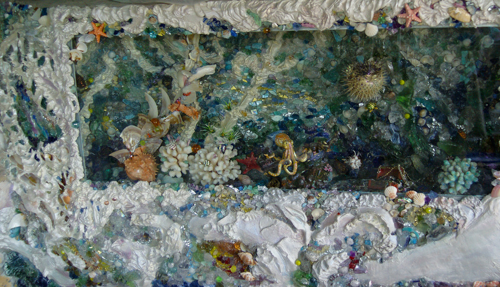 Обложка проекта: Скульптурно-мозаичный фриз"Нереида".