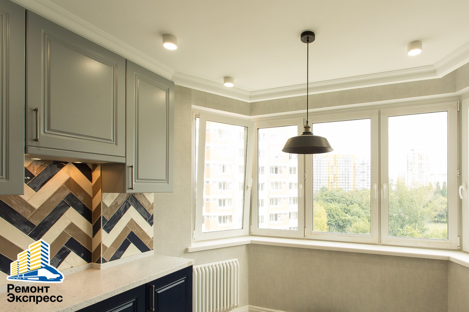 Четырехкомнатная квартира в новостройке