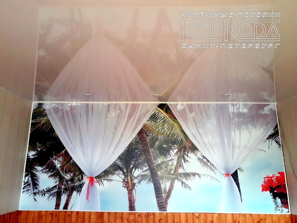 Цветные потолки