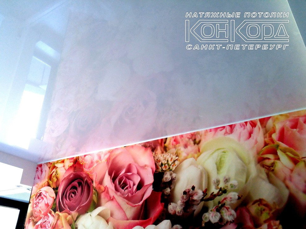 Глянцевые потолки