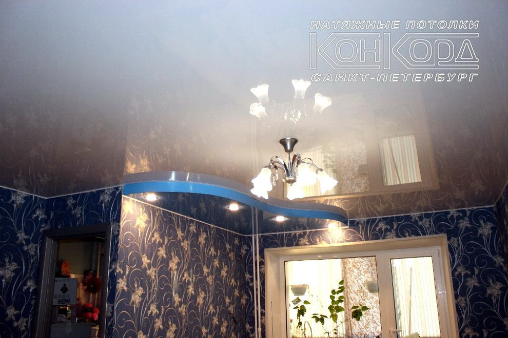 Глянцевые потолки