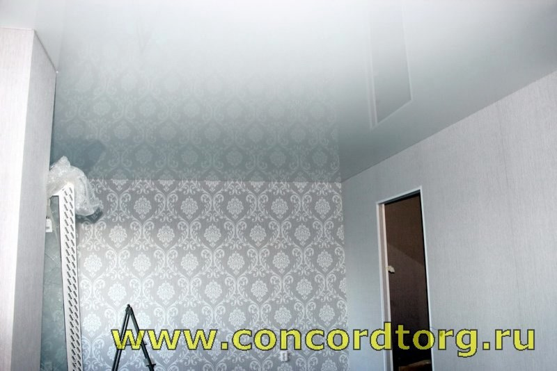 Глянцевые потолки