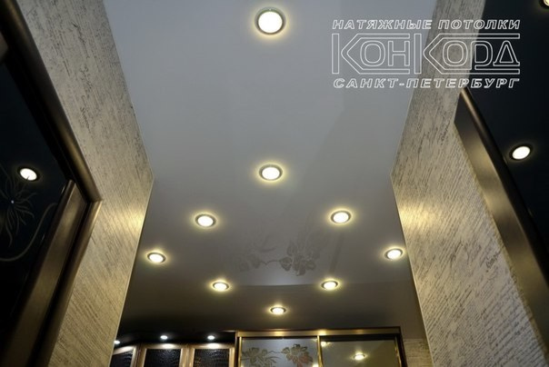 Глянцевые потолки