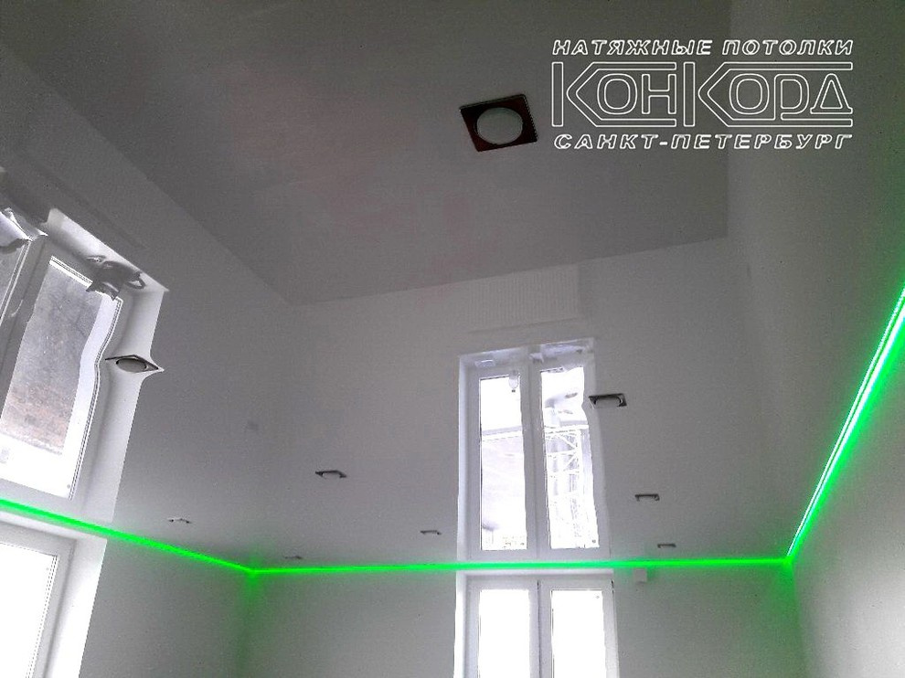 Глянцевые потолки