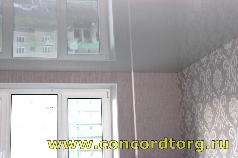 Глянцевые потолки