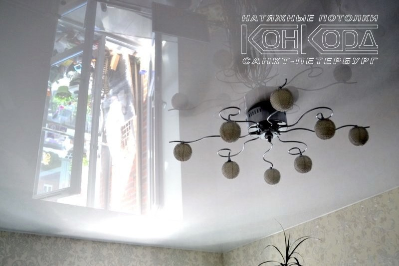 Глянцевые потолки