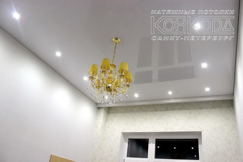 Глянцевые потолки