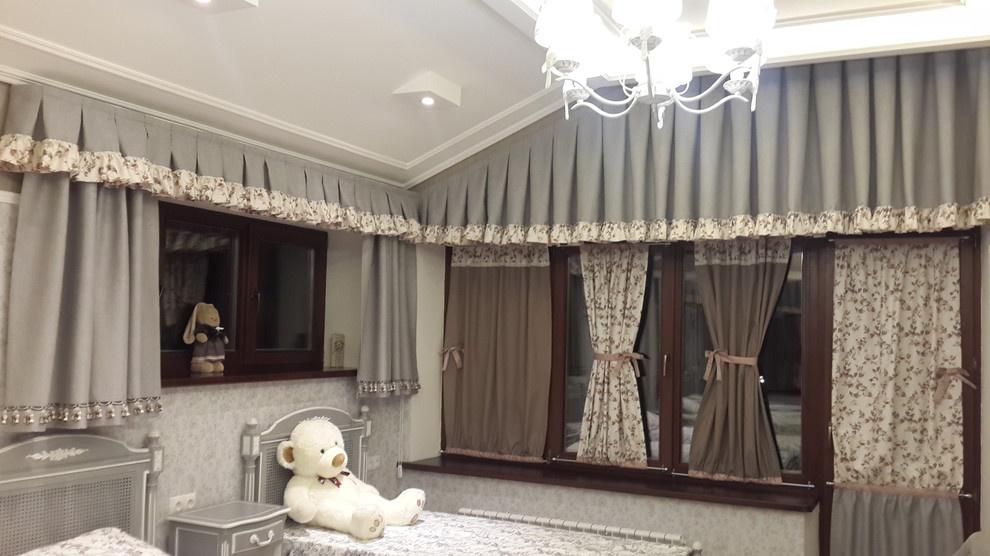 Шторы в коттедж