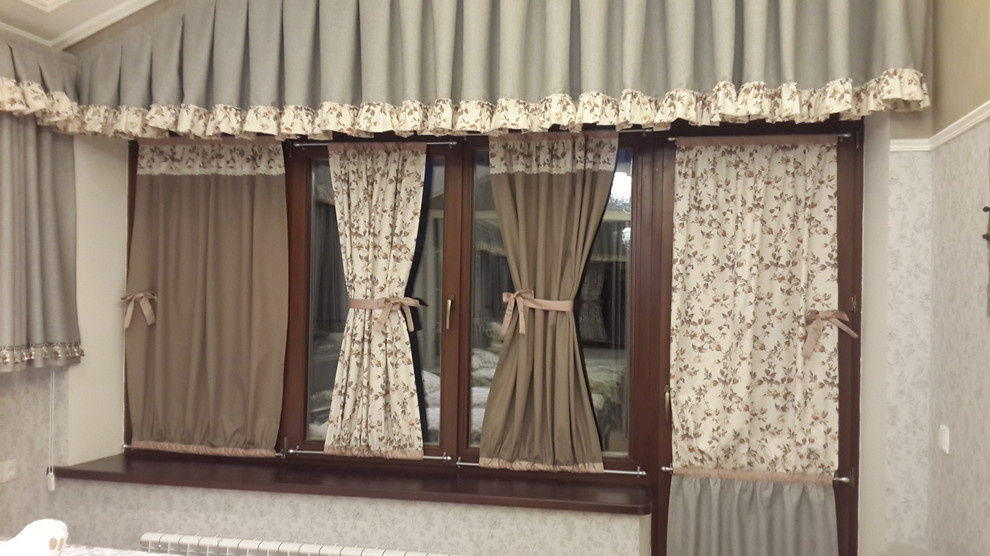 Обложка проекта: Шторы в коттедж