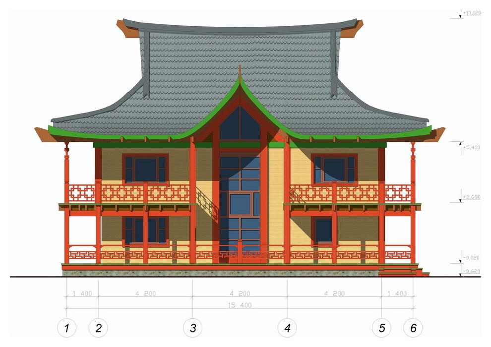 Шинуазри в усадьбе "Модерн"