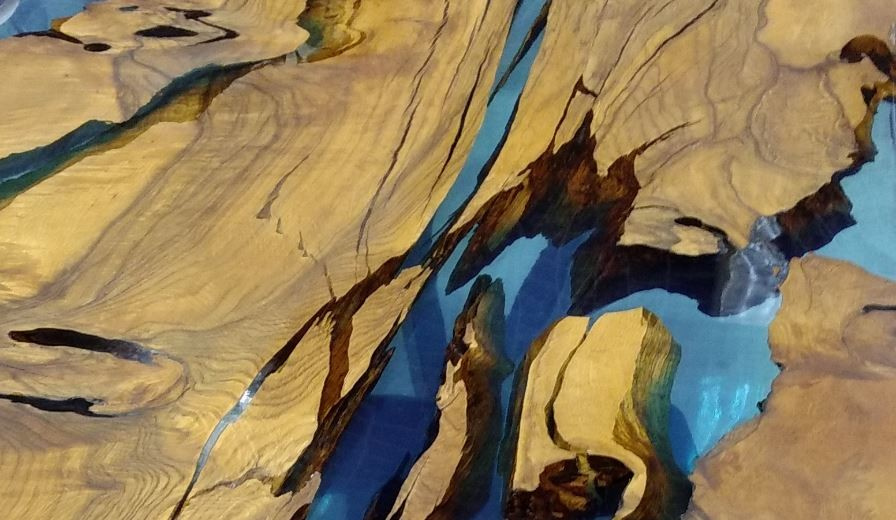 Лестница лофт массив металл смола