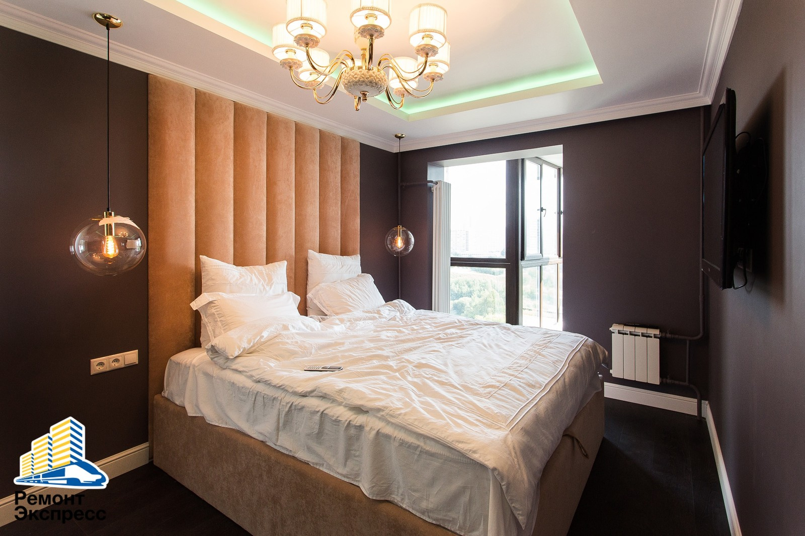 Трехкомнатная квартира, ремонт в новостройке