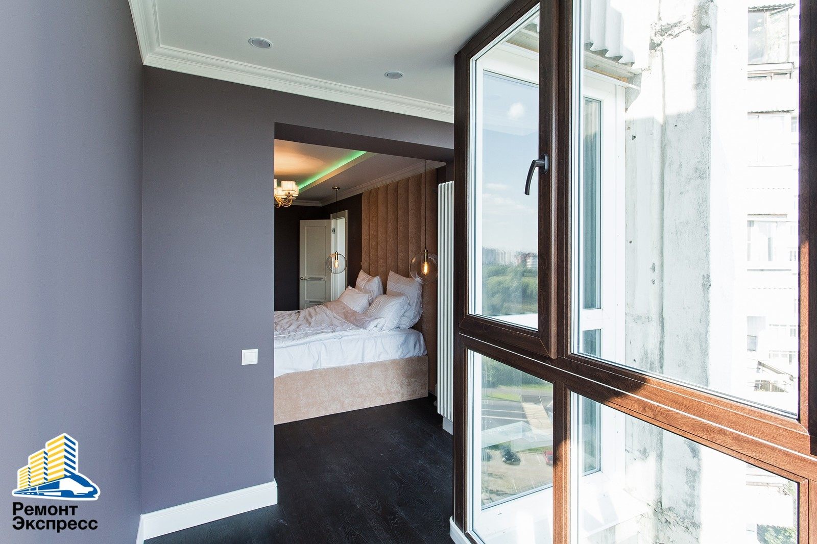 Трехкомнатная квартира, ремонт в новостройке