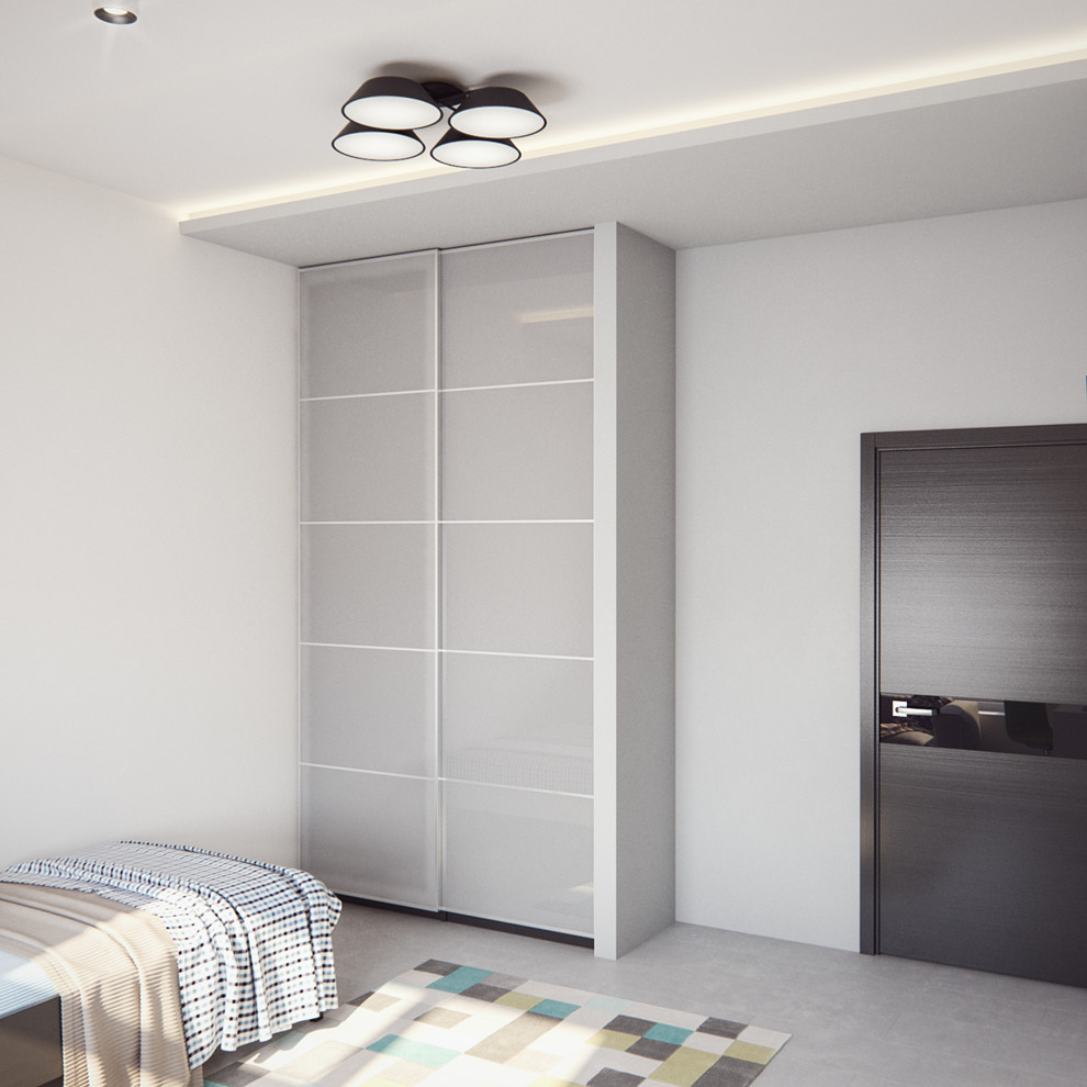 Apartment 80 m2 minimalism style