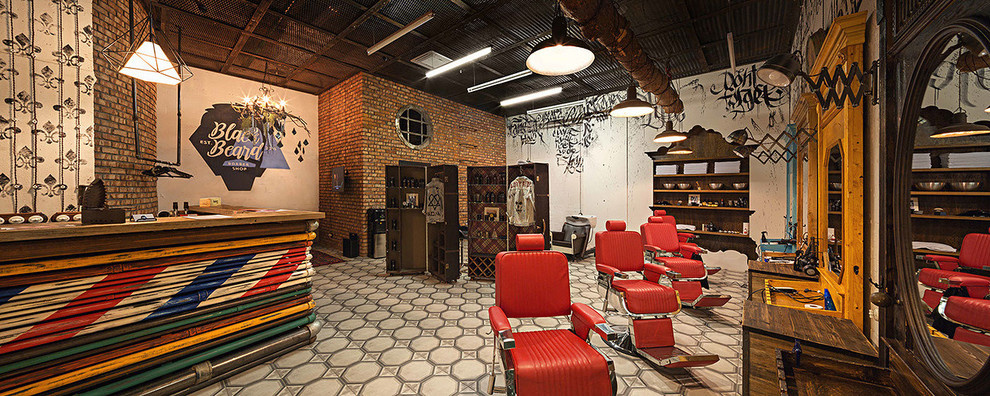 Дизайн барбершопа «Blackbeаrd»