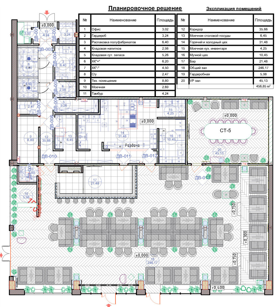 Дизайн ресторана "BOOBO"
