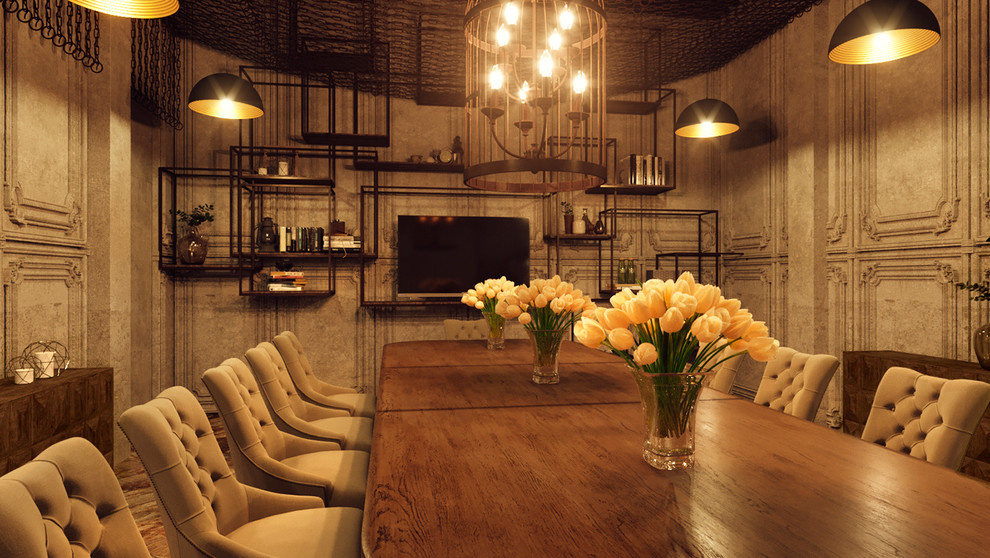 Дизайн ресторана "BOOBO"