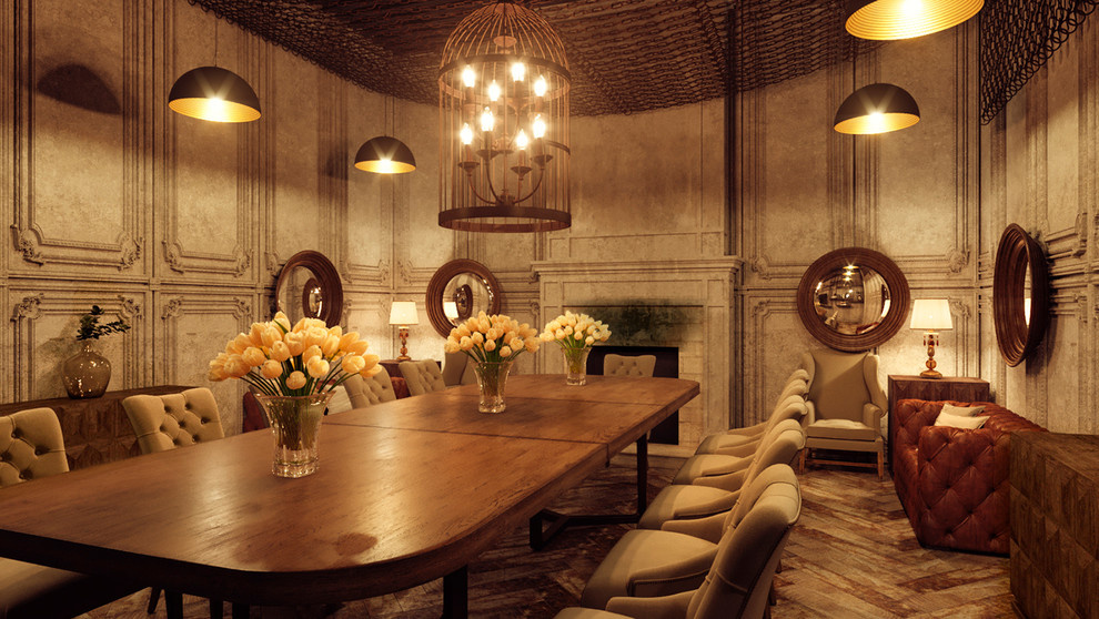 Дизайн ресторана "BOOBO"