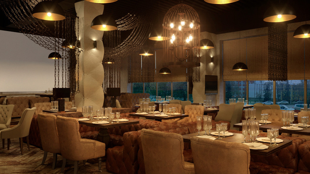 Дизайн ресторана "BOOBO"