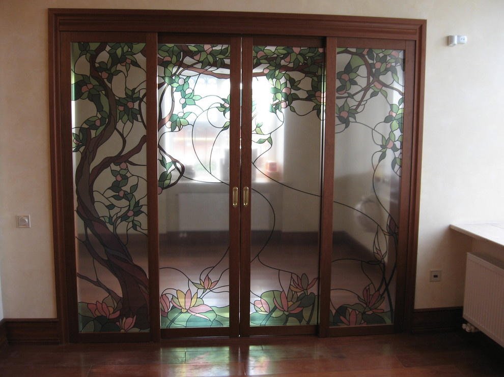 Витражи в межкомнатных перегородках