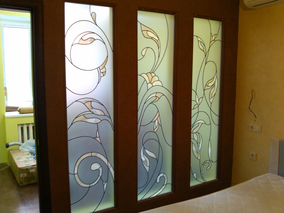 Витражи в межкомнатных перегородках