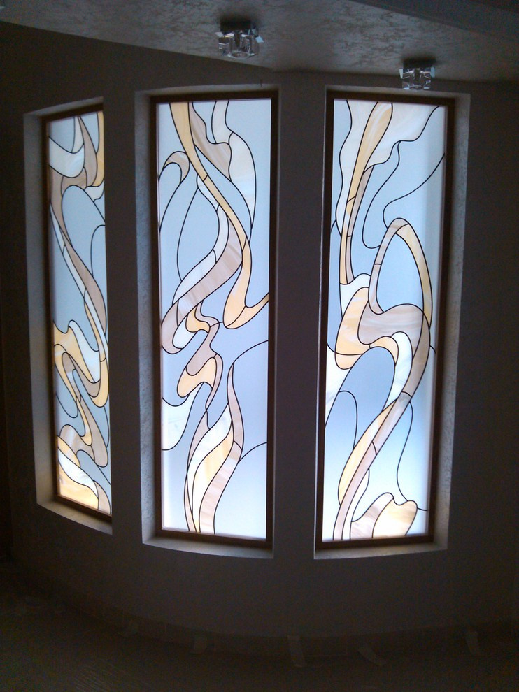 Витражи в межкомнатных перегородках