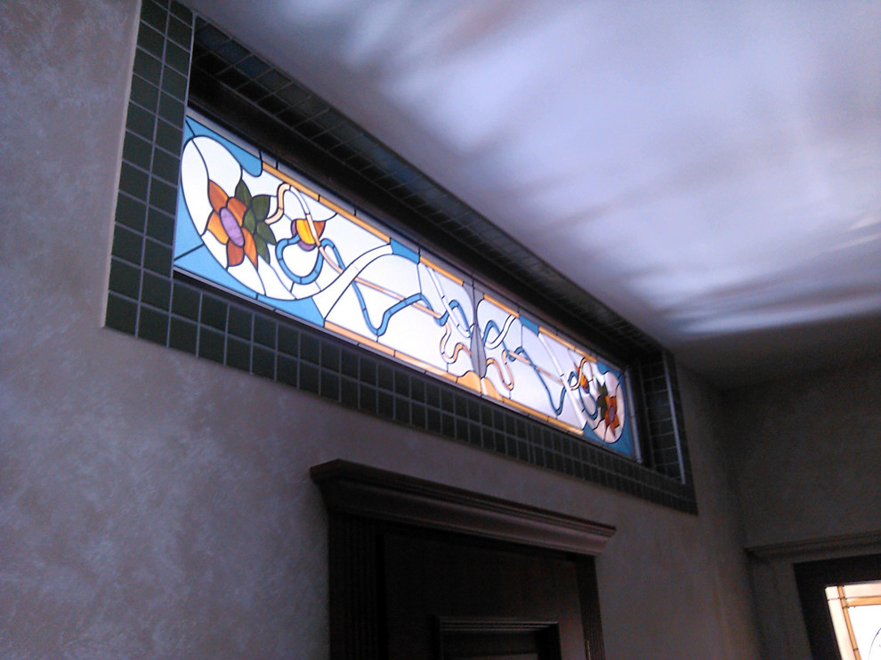 Витражи в межкомнатных перегородках