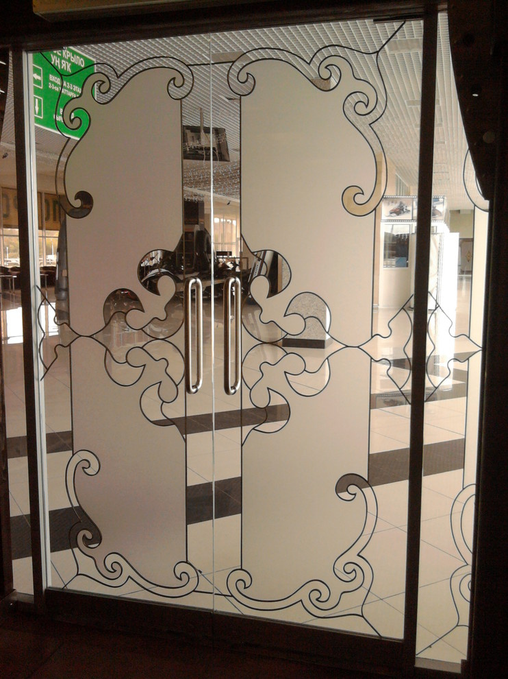 Витражи в дверях